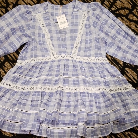 🔥SALE Free people time out lace tunic top - Picture 7 of 9